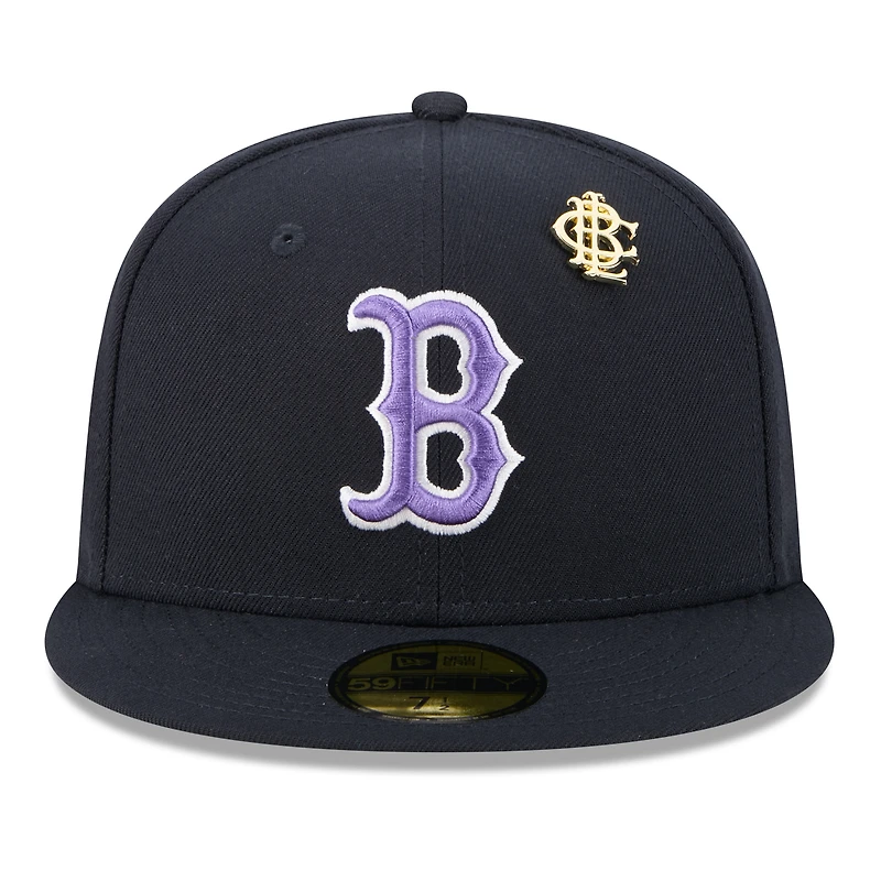 Casquette ajustée New Era 59FIFTY bleu marine des Boston Red Sox 2025 Big League Chew pour homme