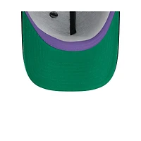 Casquette camionneur ajustable New Era 9FORTY bleu marine Boston Red Sox 2025 Big League Chew pour homme