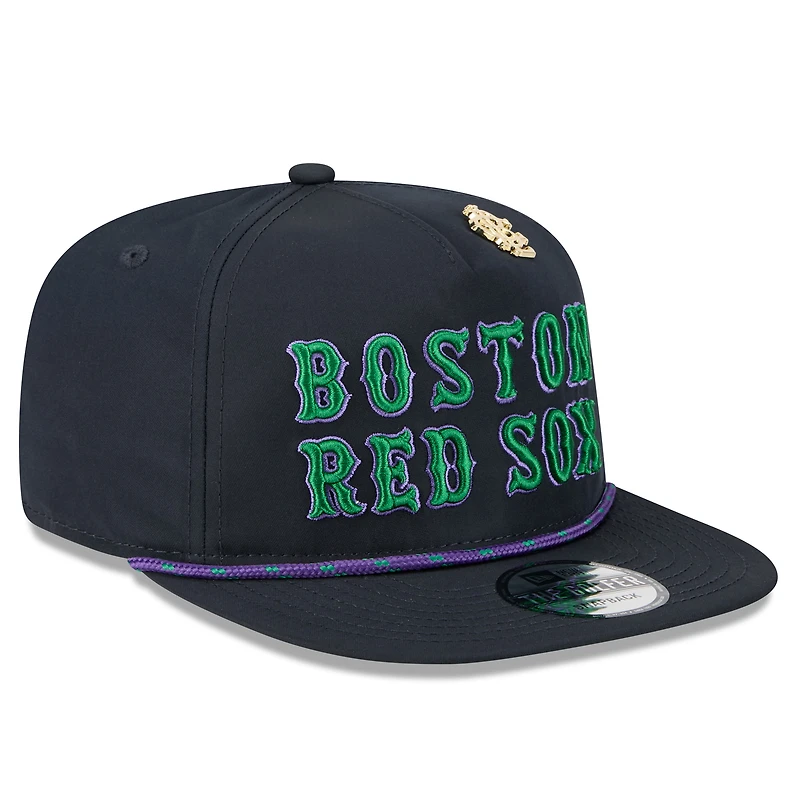 Men's New Era Navy Boston Red Sox 2025 Big League Chew Golfer Snapback Hat
