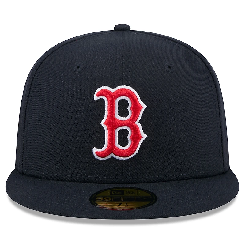 Casquette ajustée Jackie Robinson Day 59FIFTY bleu marine des Boston Red Sox 2025 pour homme de New Era