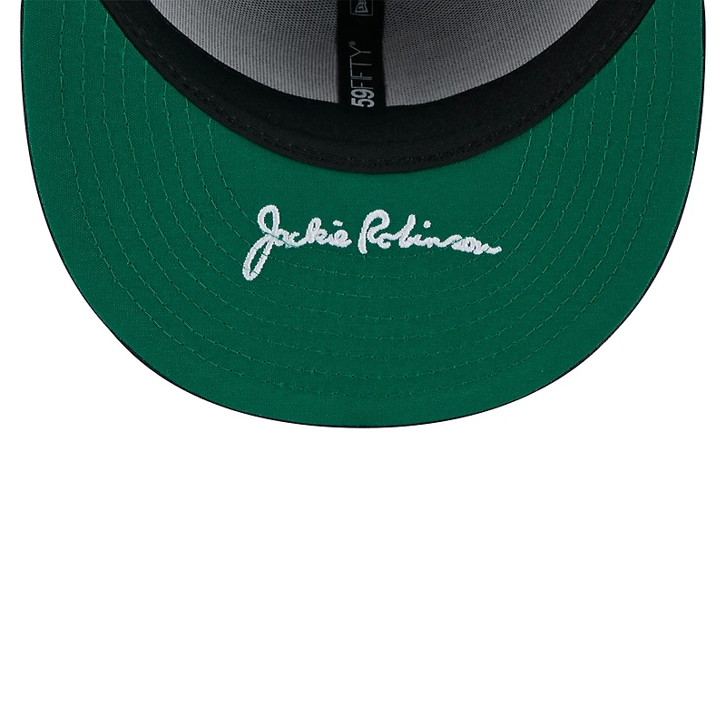 Casquette ajustée Jackie Robinson Day 59FIFTY bleu marine des Boston Red Sox 2025 pour homme de New Era