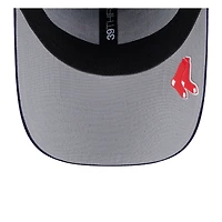 Casquette MLB Clubhouse 39THIRTY Flex Boston Red Sox 2025 New Era bleu marine pour homme