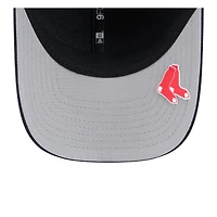 Men's New Era Navy Boston Red Sox 2025 MLB Clubhouse 9FORTY M-Crown Adjustable Hat