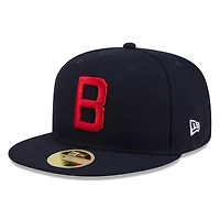 Men's New Era Navy Boston Red Sox 2026 Baseball Hall of Fame 59FIFTY Fitted Hat