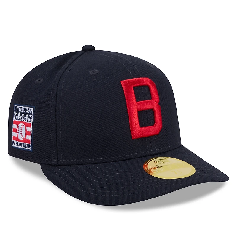 Casquette ajustée New Era bleu marine Boston Red Sox 2026, Temple de la renommée du baseball, modèle 59FIFTY pour homme