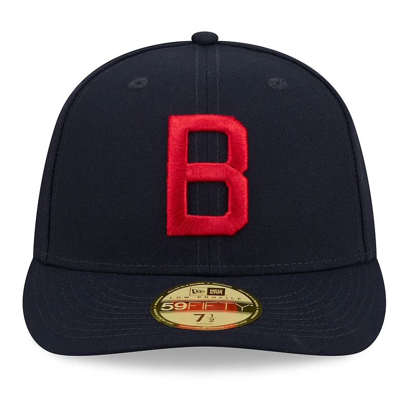Casquette ajustée New Era bleu marine Boston Red Sox 2026, Temple de la renommée du baseball, modèle 59FIFTY pour homme