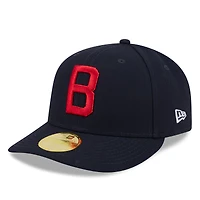 Men's New Era Navy Boston Red Sox 2026 Baseball Hall of Fame 59FIFTY Low Profile Fitted Hat