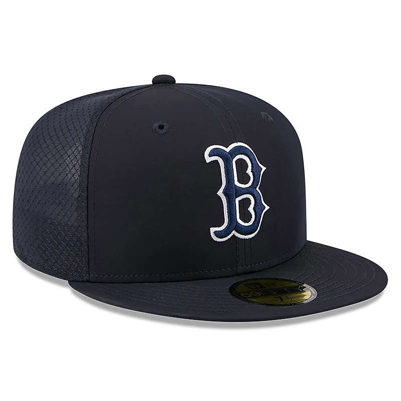 Casquette ajustée New Era bleu marine Boston Red Sox 2026 pour homme, modèle 59FIFTY