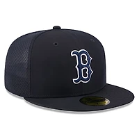 Casquette ajustée New Era bleu marine Boston Red Sox 2026 pour homme, modèle 59FIFTY