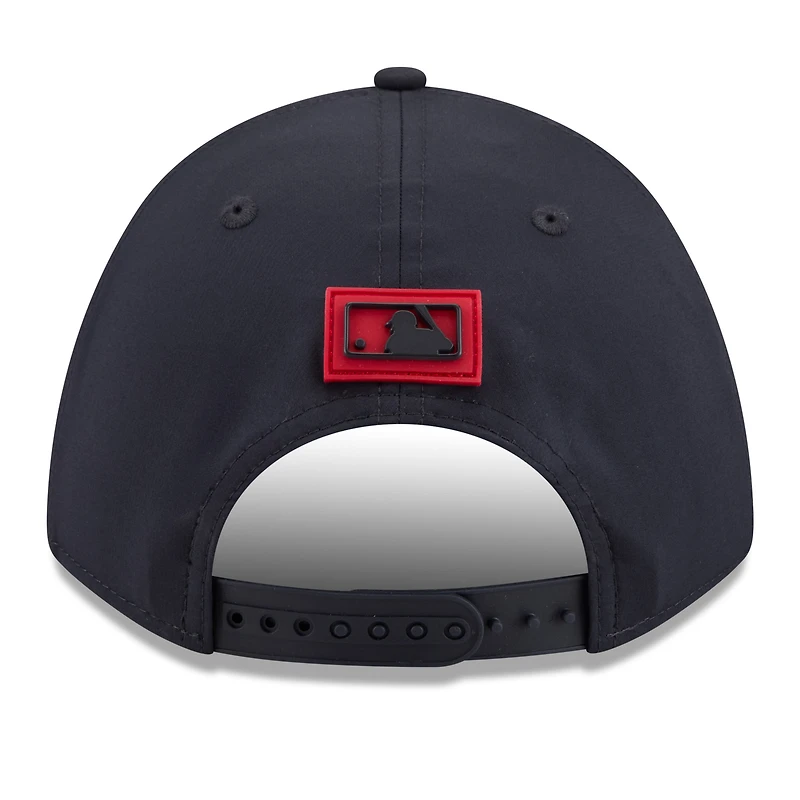 Men's New Era  Navy Boston Red Sox 2026 Clubhouse 9FORTY A-Frame Adjustable Hat