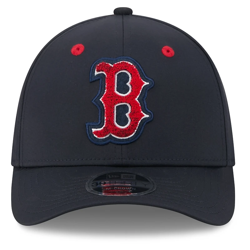 Men's New Era Navy Boston Red Sox 2026 MLB All-Star Game Workout 39THIRTY M-Crown Flex Hat