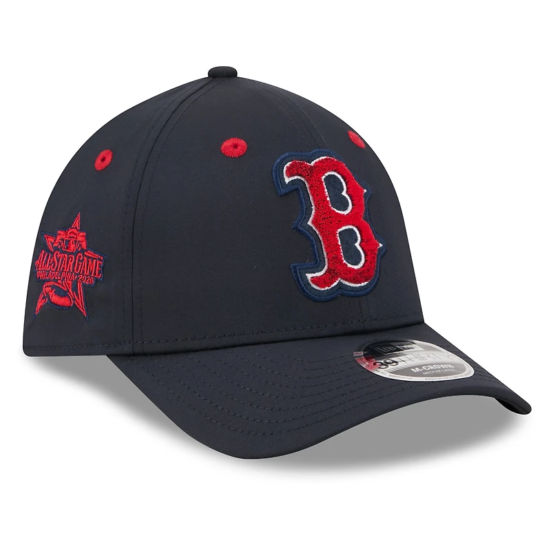 Men's New Era Navy Boston Red Sox 2026 MLB All-Star Game Workout 39THIRTY M-Crown Flex Hat