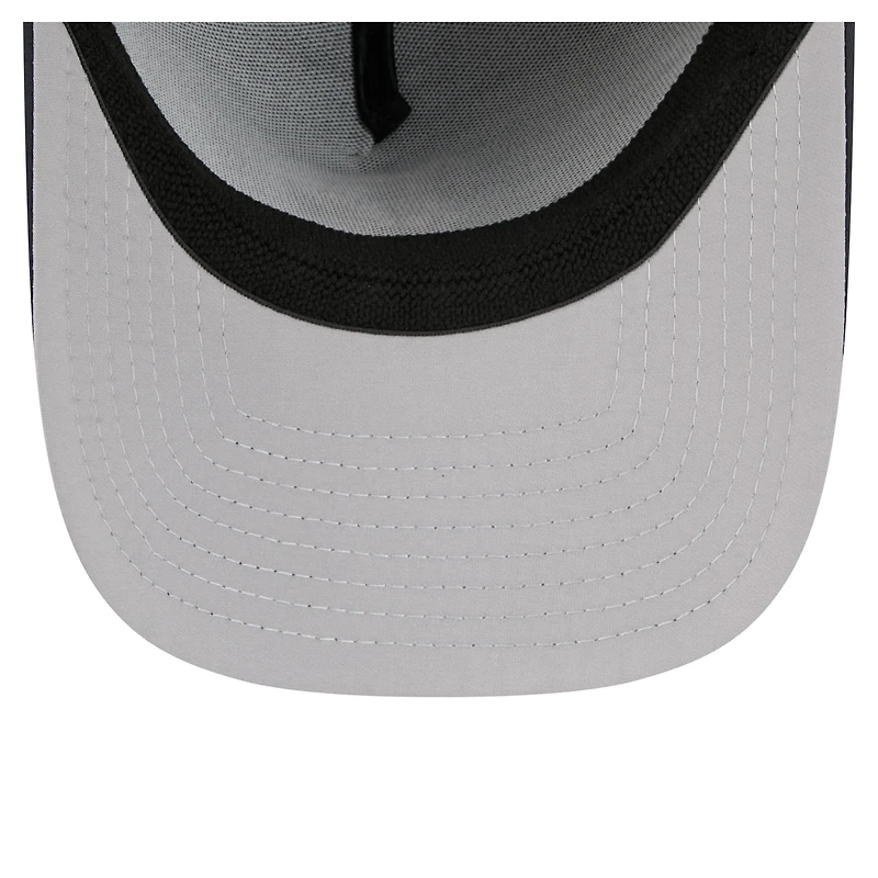 Men's New Era  Navy Boston Red Sox 39THIRTY A-Frame Perforated Flex Hat