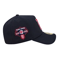 Men's New Era  Navy Boston Red Sox A-Frame 59FORTY Fitted Hat