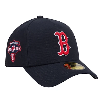 Men's New Era Navy Boston Red Sox A-Frame 59FORTY Fitted Hat
