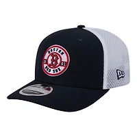Men's New Era  Navy Boston Red Sox Active 9SEVENTY Adjustable Trucker Hat