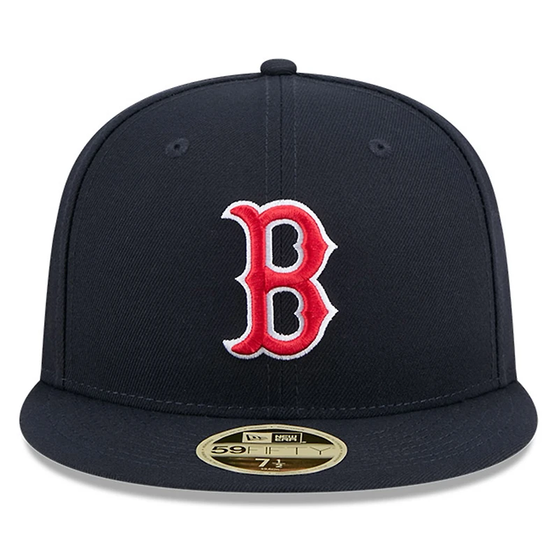 Men's New Era Navy Boston Red Sox Baseball Hall of Fame 59FIFTY Fitted Hat