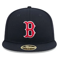 Men's New Era Navy Boston Red Sox Baseball Hall of Fame 59FIFTY Fitted Hat