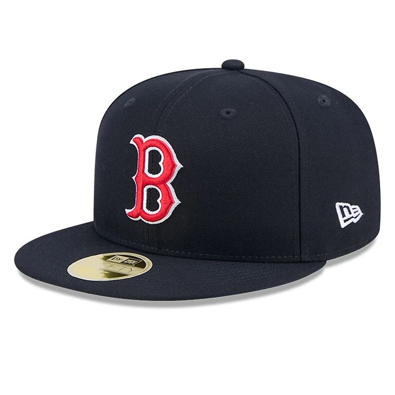 Men's New Era Navy Boston Red Sox Baseball Hall of Fame 59FIFTY Fitted Hat