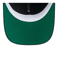 Casquette ajustable New Era 9FORTY M-Crown bleu marine pour homme, motif Temple de la renommée du baseball des Boston Red Sox