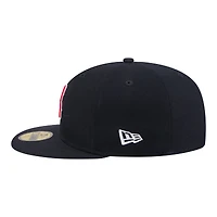Men's New Era  Navy Boston Red Sox City Patch 59FIFTY Fitted Hat