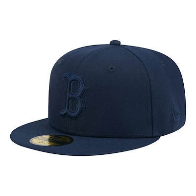 Casquette ajustée New Era 59FIFTY pour homme, coloris Boston Red Sox, bleu marine