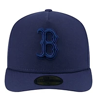 Men's New Era Navy Boston Red Sox Color Pack A-Frame 59FIFTY Fitted Hat