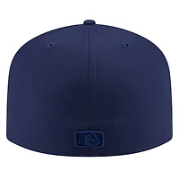 Men's New Era Navy Boston Red Sox Color Pack A-Frame 59FIFTY Fitted Hat