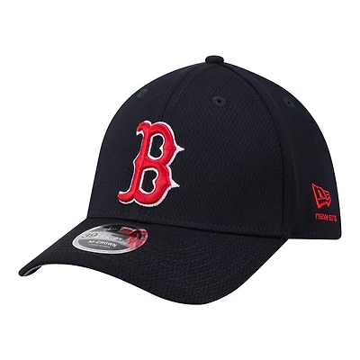 Casquette New Era bleu marine Boston Red Sox Dash 39THIRTY Flex pour homme