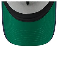 Men's New Era  Navy Boston Red Sox Distressed 9FORTY A-Frame Adjustable Trucker Hat