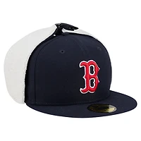 Men's New Era  Navy Boston Red Sox Dog Ear Classic 59FIFTY Fitted Hat