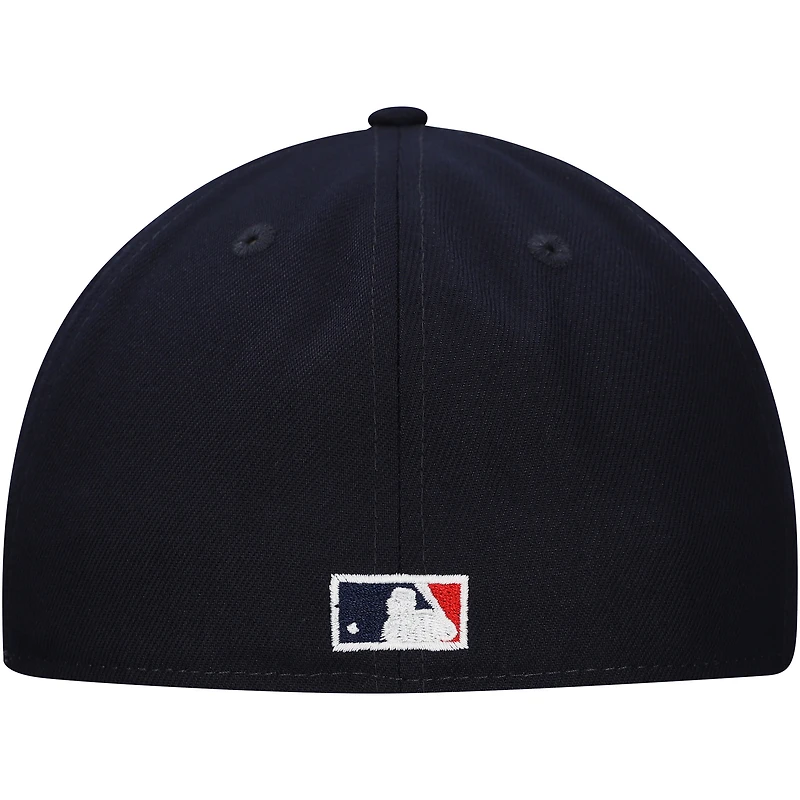 Casquette ajustée Boston Red Sox Duo Logo 2.0 59FIFTY pour homme New Era bleu marine