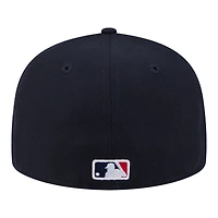 Men's New Era  Navy Boston Red Sox Hidden Hit 59FIFTY Fitted Hat