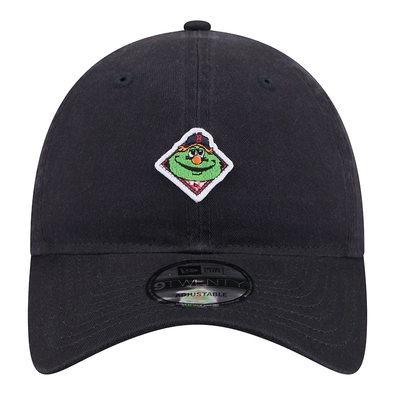 Casquette ajustable New Era bleu marine Boston Red Sox Mascot 9TWENTY pour homme