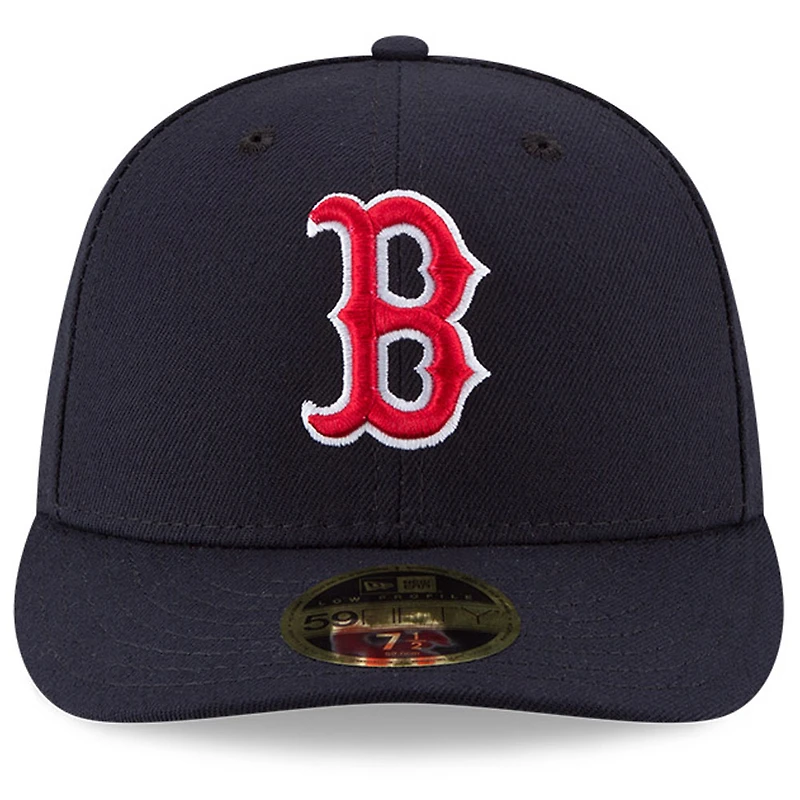 Casquette ajustée 59FIFTY à profil bas du Temple de la renommée baseball national des Red Sox Boston New Era pour hommes