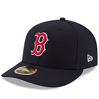 Casquette ajustée 59FIFTY à profil bas du Temple de la renommée baseball national des Red Sox Boston New Era pour hommes