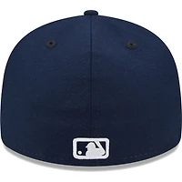 Casquette ajustée 59FIFTY à profil bas Oceanside Boston Red Sox pour homme New Era bleu marine