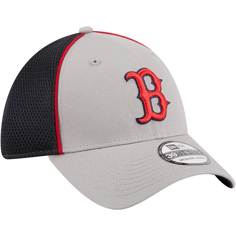 Casquette flexible 39THIRTY Pipe des Red Sox de Boston New Era pour hommes
