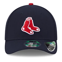 Men's New Era  Navy Boston Red Sox Player Replica 9FORTY Adjustable Hat