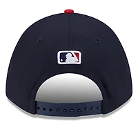 Men's New Era  Navy Boston Red Sox Player Replica 9FORTY Adjustable Hat