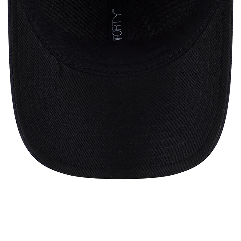 Men's New Era  Navy Boston Red Sox Player Replica 9FORTY Adjustable Hat