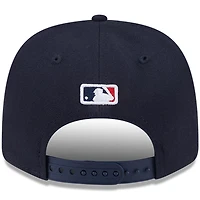 Casquette ajustable New Era 9SEVENTY bleu marine Boston Red Sox Player Replica pour homme