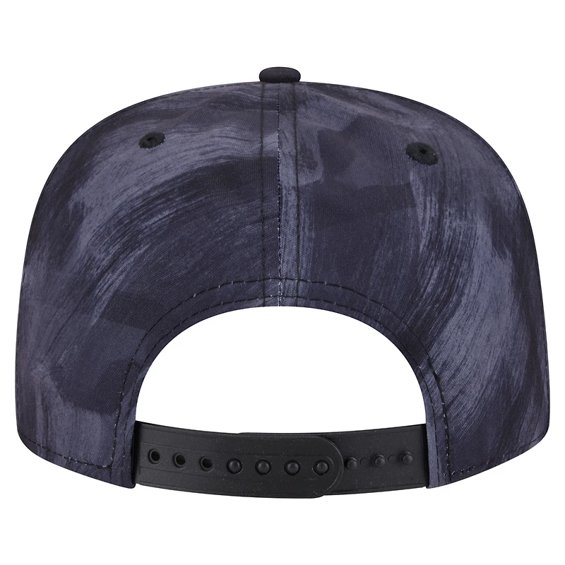 Men's New Era Navy Boston Red Sox Printed Golfer Snapback Hat