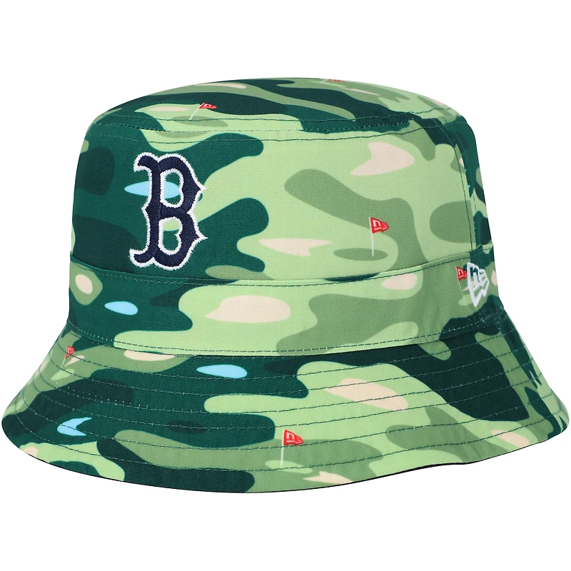 Men's New Era Navy Boston Red Sox Reverse Bucket Hat
