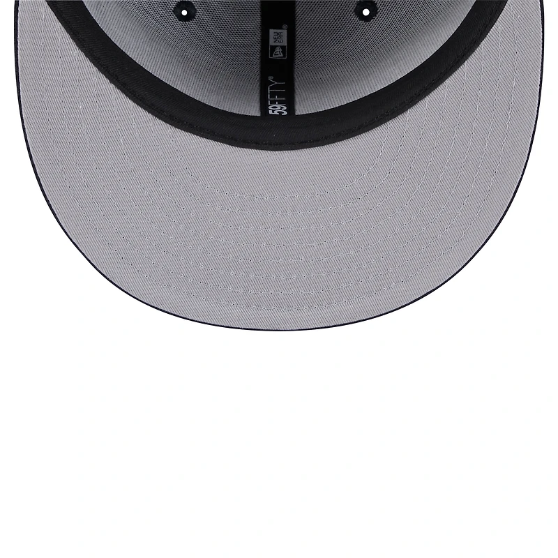 Casquette ajustée 59FIFTY Boston Red Sox bleu marine New Era pour homme