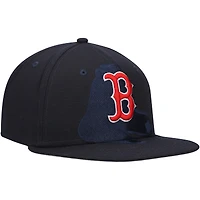 Casquette ajustée 59FIFTY New Era pour hommes, bleu marine, Boston Red Sox Shadow Logo