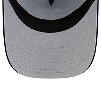 Men's New Era Navy Boston Red Sox Side Script 9FORTY A-Frame Trucker Adjustable Hat