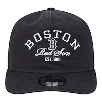 Men's New Era Navy Boston Red Sox Stacked 19TWENTY Adjustable Hat