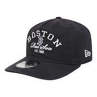 Casquette ajustable New Era bleu marine Boston Red Sox Stacked 19TWENTY pour homme