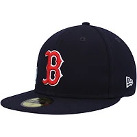 Casquette ajustée 59FIFTY Stateview des Boston Red Sox New Era pour homme, bleu marine